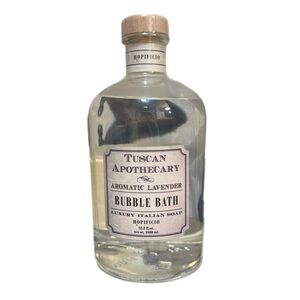 HOPIFICO Tuscan Apothecary Aromatic Lavender Bubble Bath Luxury Italian Soap NWT